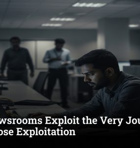 When Newsrooms Exploit the Very Journalists Who Expose Exploitation