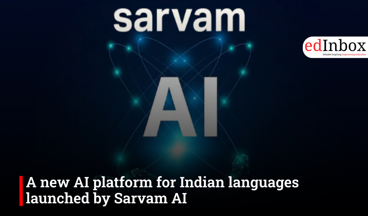 A new AI platform for Indian languages launched by Sarvam AI