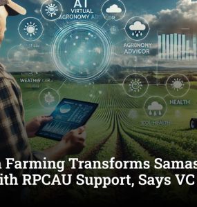 AI-Driven Farming Transforms Samastipur Village with RPCAU Support, Says VC