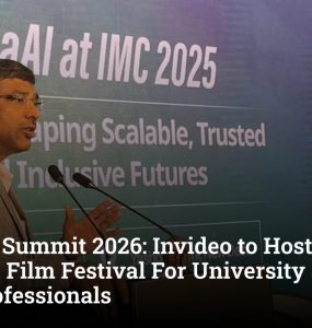AI Impact Summit 2026: Invideo to Host World's Largest AI Film Festival For University Students and AI Professionals