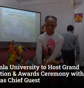 APG Shimla University to Host Grand Inauguration & Awards Ceremony with Education Minister as Chief Guest