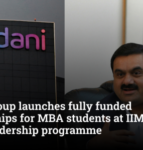 Adani Group launches fully funded scholarships for MBA students at IIMs, ISB under leadership programme