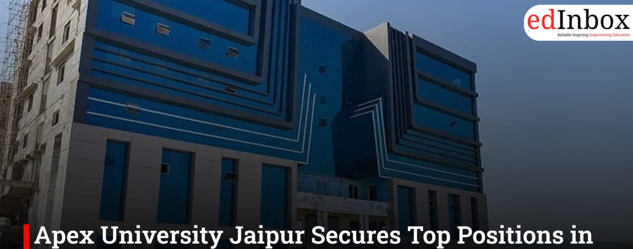 Apex University Jaipur Secures Top Positions in R. World Institutional Rankings 2026