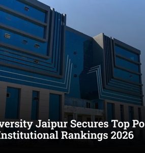 Apex University Jaipur Secures Top Positions in R. World Institutional Rankings 2026