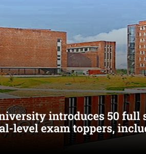 Ashoka University introduces 50 full scholarships for national-level exam toppers, including JEE Mains