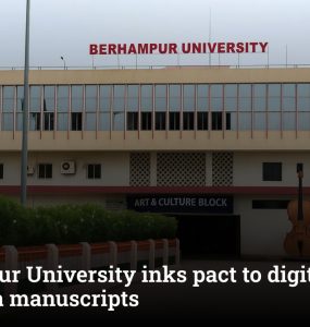 Berhampur University inks pact to digitise rare Ayurveda manuscripts
