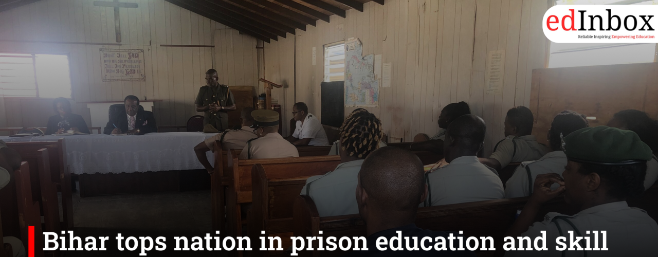 Bihar tops nation in prison education and skill development drive