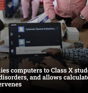 CBSE denies computers to Class X students with learning disorders, and allows calculators only. Court intervenes