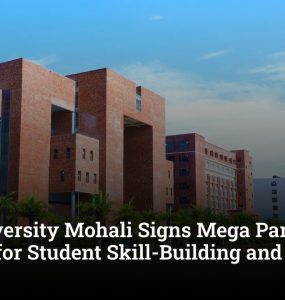 CGC University Mohali Signs Mega Partnership with EY for Student Skill-Building and Global Careers