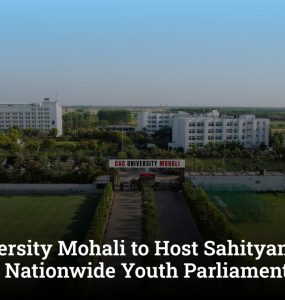 CGC University Mohali to Host Sahityam 2026, India's 1st Nationwide Youth Parliament