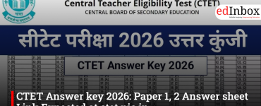 CTET Answer key 2026: Paper 1, 2 Answer sheet Link Expected at ctet.nic.in.