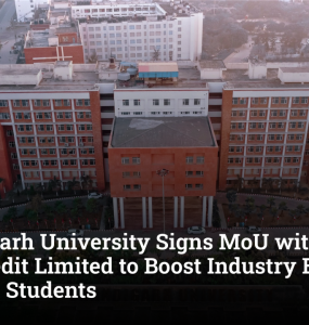 Chandigarh University Signs MoU with Bajaj Auto Credit Limited to Boost Industry Exposure for MBA Students
