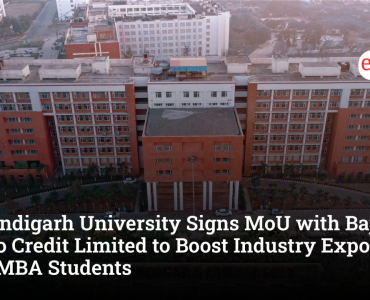 Chandigarh University Signs MoU with Bajaj Auto Credit Limited to Boost Industry Exposure for MBA Students