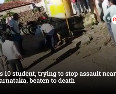 Class 10 student, trying to stop assault near school in Karnataka, beaten to death