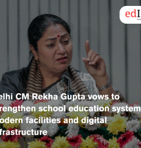 Delhi CM Rekha Gupta vows to strengthen school education system with modern facilities and digital infrastructure