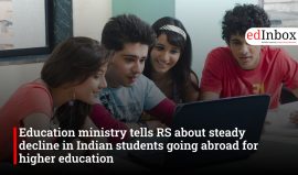 Education ministry tells RS about steady decline in Indian students going abroad for higher education