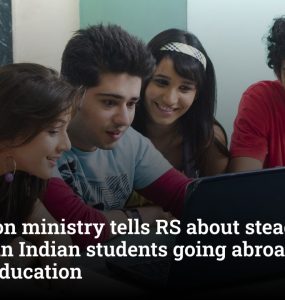 Education ministry tells RS about steady decline in Indian students going abroad for higher education