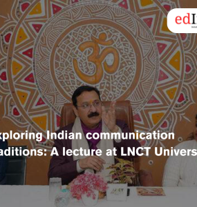 Exploring Indian communication traditions: A lecture at LNCT University