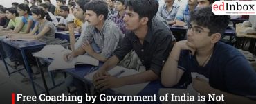 Free Coaching by Government of India is Not Free For All