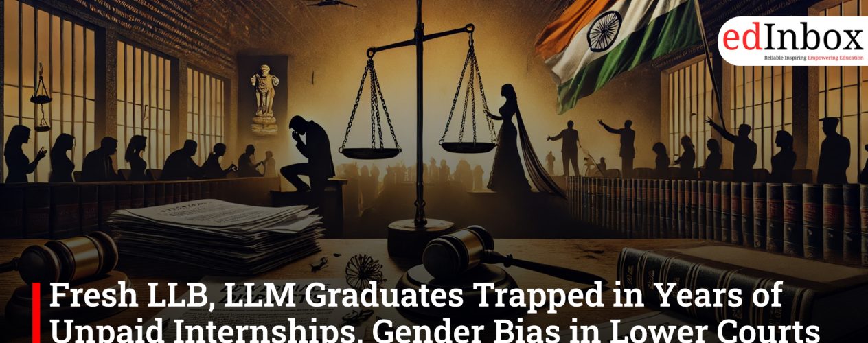 Fresh LLB, LLM Graduates Trapped in Years of Unpaid Internships, Gender Bias in Lower Courts Across India