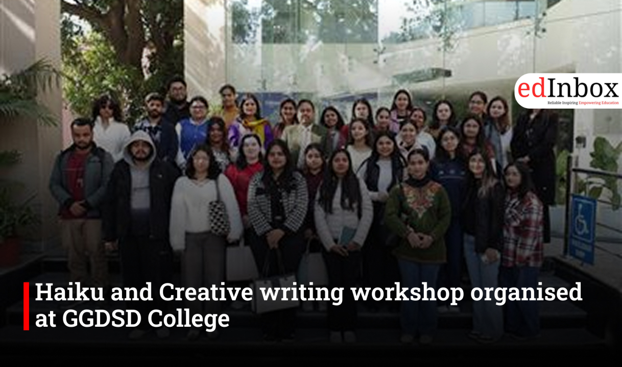 Haiku and Creative writing workshop organised at GGDSD College