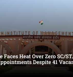 IIM Indore Faces Heat Over Zero SC/ST/PwD Faculty Appointments Despite 41 Vacancies, RTI Reveals
