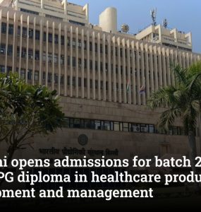 IIT Delhi opens admissions for batch 2 of its online PG diploma in healthcare product development and management