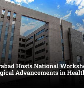 IIT Hyderabad Hosts National Workshop on Technological Advancements in Healthcare Research