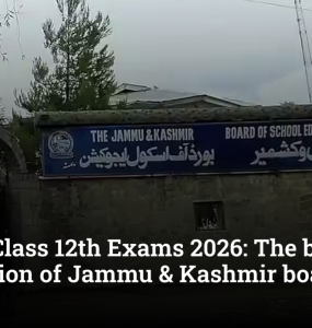 JKBOSE Class 12th Exams 2026: The board examination of Jammu & Kashmir board has started