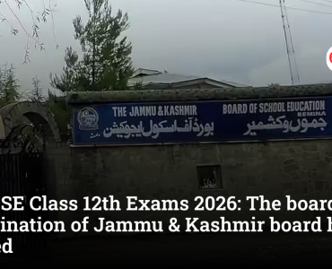 JKBOSE Class 12th Exams 2026: The board examination of Jammu & Kashmir board has started