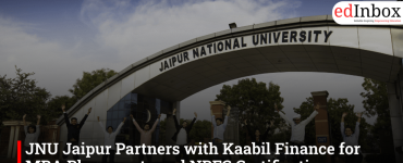 JNU Jaipur Partners with Kaabil Finance for MBA Placements and NBFC Certification