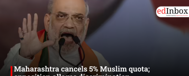 Maharashtra cancels 5% Muslim quota; opposition alleges discrimination