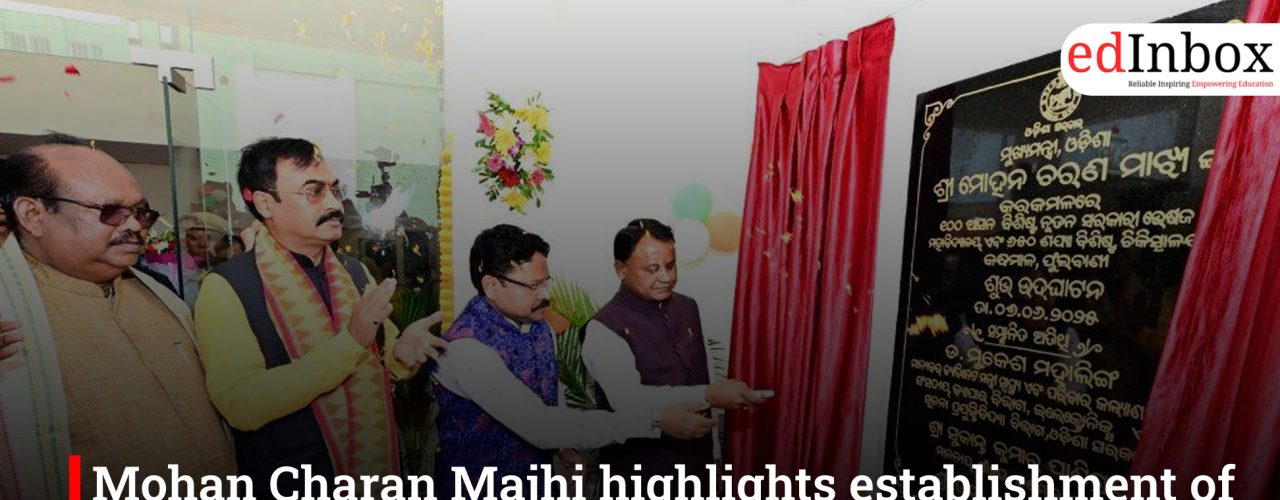 Mohan Charan Majhi highlights establishment of 15 medical colleges in Odisha