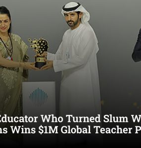 Mumbai Educator Who Turned Slum Walls into Classrooms Wins $1M Global Teacher Prize 2026
