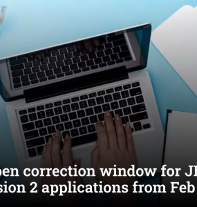 NTA to open correction window for JEE Main 2026, session 2 applications from Feb 27