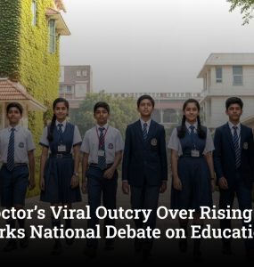 Noida Doctor’s Viral Outcry Over Rising School Fees Sparks National Debate on Education Costs
