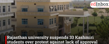 Rajasthan university suspends 33 Kashmiri students over protest against lack of approval for nursing course
