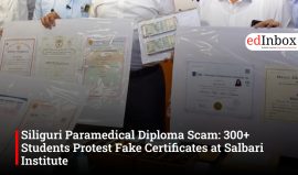 Siliguri Paramedical Diploma Scam: 300+ Students Protest Fake Certificates at Salbari Institute
