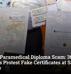 Siliguri Paramedical Diploma Scam: 300+ Students Protest Fake Certificates at Salbari Institute