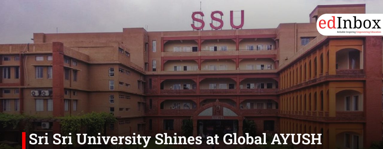 Sri Sri University Shines at Global AYUSH Conference in Dubai