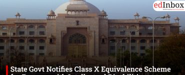 State Govt Notifies Class X Equivalence Scheme for Persons with Intellectual Disabilities