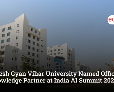Suresh Gyan Vihar University Named Official Knowledge Partner at India AI Summit 2026