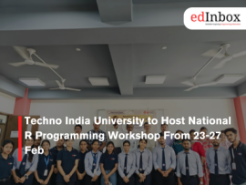 Techno India University to Host National R Programming Workshop From 23-27 Feb