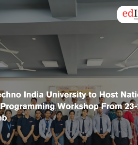 Techno India University to Host National R Programming Workshop From 23-27 Feb