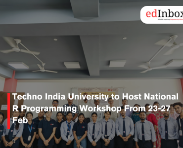 Techno India University to Host National R Programming Workshop From 23-27 Feb