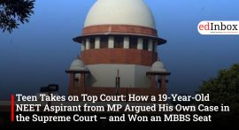 Teen Takes on Top Court: How a 19-Year-Old NEET Aspirant from MP Argued His Own Case in the Supreme Court — and Won an MBBS Seat