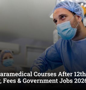 Top 10 Paramedical Courses After 12th (No NEET) – Salary, Fees & Government Jobs 2026