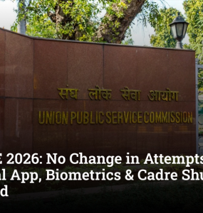 UPSC CSE 2026: No Change in Attempts or Age, But Digital App, Biometrics & Cadre Shuffle Introduced