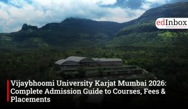 Vijaybhoomi University Karjat Mumbai 2026: Complete Admission Guide to Courses, Fees & Placements