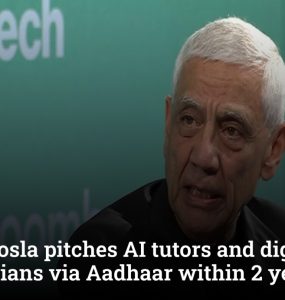 Vinod Khosla pitches AI tutors and digital doctors for all Indians via Aadhaar within 2 years